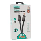 Кабель Type-C (PD) to Lightning 2.0м FaizFull FR44 (черный) 27W