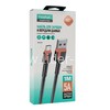 USB кабель micro USB 1.0м FaizFull FR68 (черный) 5A