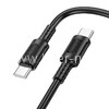Кабель Type-C to Type-C 1.0м BOROFONE BX111 (черный) 3.0A/60W