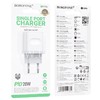СЗУ 1 PD выход 20W Quick Charge 3.0 (5V-3.0A/9V-2.22A) BOROFONE BA99A (белый)