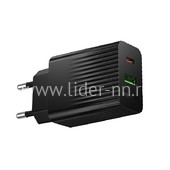 СЗУ 1 USB выход 30W PD+Quick Charge 3.0 (5V-3.0A/9V-3.0A/12V-2.5A) BOROFONE BA76A (черный) СЗУ 1 USB выход 30W PD+Quick Charge 3.0 (5V-3.0A/9V-3.0A/12V-2.5A) BOROFONE BA76A (черный)