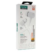 Наушники MP3/MP4 FaizFULL (FN36) микрофон/кнопка ответа вызова (белые) Наушники MP3/MP4 FaizFULL (FN36) микрофон/кнопка ответа вызова (белые)