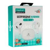 Bluetooth-гарнитура беcпроводная (FaizFULL) FAIZ 135 белая