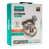 Bluetooth-гарнитура беcпроводная (FaizFULL) FAIZ 132 золотой