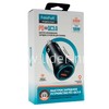 АЗУ FaizFull USB выход QC 3.0 18W+PD 30W (5V-3.0A/9V-2A/12-2.5A) черный/метал. корпус