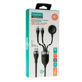 Зарядное устройство для часов 3 в 1 (Type-C/Lightning)