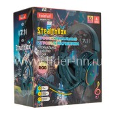 Наушники MP3/MP4 FaizFULL StealthVox (FB54) полноразмерные игровые (черные)
