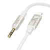 Кабель 3.5 Jack (M) - to Lightning 8-pin 1м BOROFONE BL22 (белый)