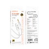 Кабель 3.5 Jack (M) - to Lightning 8-pin 1м BOROFONE BL22 (белый)