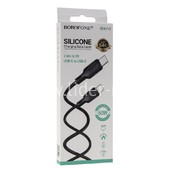 Кабель Type-C to Type-C 2.0м BOROFONE BX113 (черный) 5.0A