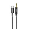 Кабель 3.5 Jack (M)-Type-C 1.0м HOCO UPA19 (черный)