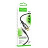 Кабель 3.5 Jack (M)-Lightning 1м HOCO UPA25 (черный)
