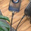 Кабель 3.5 Jack (M)-Lightning 1м HOCO UPA25 (черный)