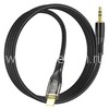 Кабель 3.5 Jack (M)-Lightning 1м HOCO UPA25 (черный)
