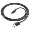 USB кабель для USB Type-C 1.0м HOCO X96 (черный) 3.0A/27W