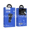 АЗУ PD выход 30W Quick Charge (5V-3.0A/9V-3.0A/12V-2.5A) HOCO Z58 (черный)
