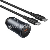 АЗУ Type-C 1 PD выход 30W Quick Charge (6V-3.0A/9V-3.0A/12V-2.5A) HOCO Z62A (графит) АЗУ Type-C 1 PD выход 30W Quick Charge (6V-3.0A/9V-3.0A/12V-2.5A) HOCO Z62A (графит)
