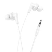 Наушники MP3/MP4 HOCO (M114) микрофон/кнопка ответа вызова (белые) Наушники MP3/MP4 HOCO (M114) микрофон/кнопка ответа вызова (белые)