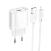 СЗУ Lightning 1 USB выход 10.5W (2100mAh/5V) HOCO C109A (белый)