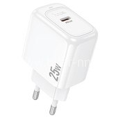СЗУ 1 PD выход 25W Quick Charge 3.0 (5V-3.0A/9V-2.77A/12V-2.08A) HOCO CS53A (белый) СЗУ 1 PD выход 25W Quick Charge 3.0 (5V-3.0A/9V-2.77A/12V-2.08A) HOCO CS53A (белый)
