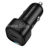 АЗУ 1 PD выход 20W (5V-3.0A/9V-2.22A/12V-1.67A) BOROFONE BZ34A (черный)