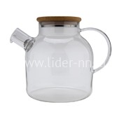 Чайник заварочный стеклянный 1500мл. (888-04) прозрачный