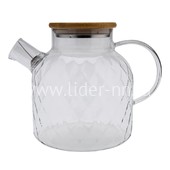 Чайник заварочный стеклянный 1500мл. (888-22) прозрачный