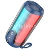 Колонка BOROFONE (BR33) Bluetooth/USB/MicroSD/FM/TWS/LED подсветка (синяя)