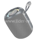 Колонка BOROFONE (BR36) Bluetooth/USB/MicroSD/FM/TWS (серая)