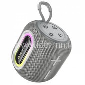 Колонка BOROFONE (BR39) Bluetooth/USB/MicroSD/FM/TWS (серая)