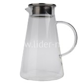 Кувшин (чайник) стеклянный 1800мл. (888-36) прозрачный