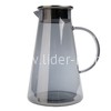 Кувшин (чайник) стеклянный 1800мл. (888-38) графит