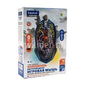 Мышь беспроводная FaizFull M60 BT 5.3/800-1600DPI/RGB подсветка/ИГРОВАЯ (черная)
