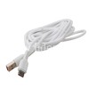 USB кабель для USB Type-C 3.0м FaizFull FR132 (белый) 5A силиконовая оплетка