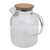 Чайник заварочный стеклянный 1800мл. (888-32) прозрачный