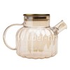 Чайник заварочный стеклянный 1000мл. (888-13) перламутровый золото