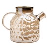 Чайник заварочный стеклянный 1500мл. (888-19) перламутровый золото