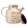 Чайник заварочный стеклянный 1500мл. (888-19) перламутровый золото