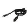 Кабель Type-C to Type-C 1.2м FaizFull FR194 (черный) 100W нейлоновая оплетка
