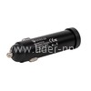 АЗУ FaizFull USB выход QC 3.0 18W (5V-3.0A/9V-2A/12-1.5A) черный/метал. корпус
