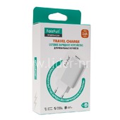 СЗУ FaizFULL FC58 с Type-C выходом (PD 3.0) 2.4A (5V-2.4A) белый