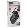 Портативное ЗУ (Power Bank) 10000mAh FaizFULL FL114 USB/Type-C/встр.кабель Type-C (черный)