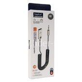 Переходник 3.5 Jack (F) - USB (A) FaizFull (BT-120) серебро