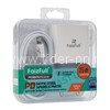 СЗУ Type-C to Lightning 1 выход PD 25W (5V-3.0A/9V-2.77A/12V-2.08A) FaizFull FC218 (белый) GAN-транз