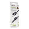 USB кабель micro USB 1.0м BOROFONE BX121 (черный) 2.4A