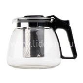 Чайник заварочный стеклянный 900мл. (888-51) c ситечком