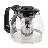 Чайник заварочный стеклянный 1200мл. (888-53) c ситечком