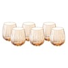 Бокалы для напитков 470мл. (888-68) перламутровые ГРАФИТ (набор 6шт)