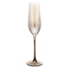 Фужеры для шампанского 220мл. (888-71) перламутровые ГРАФИТ (набор 6шт)