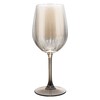 Бокалы для вина 340мл. (888-72) перламутровые ГРАФИТ (набор 6шт)